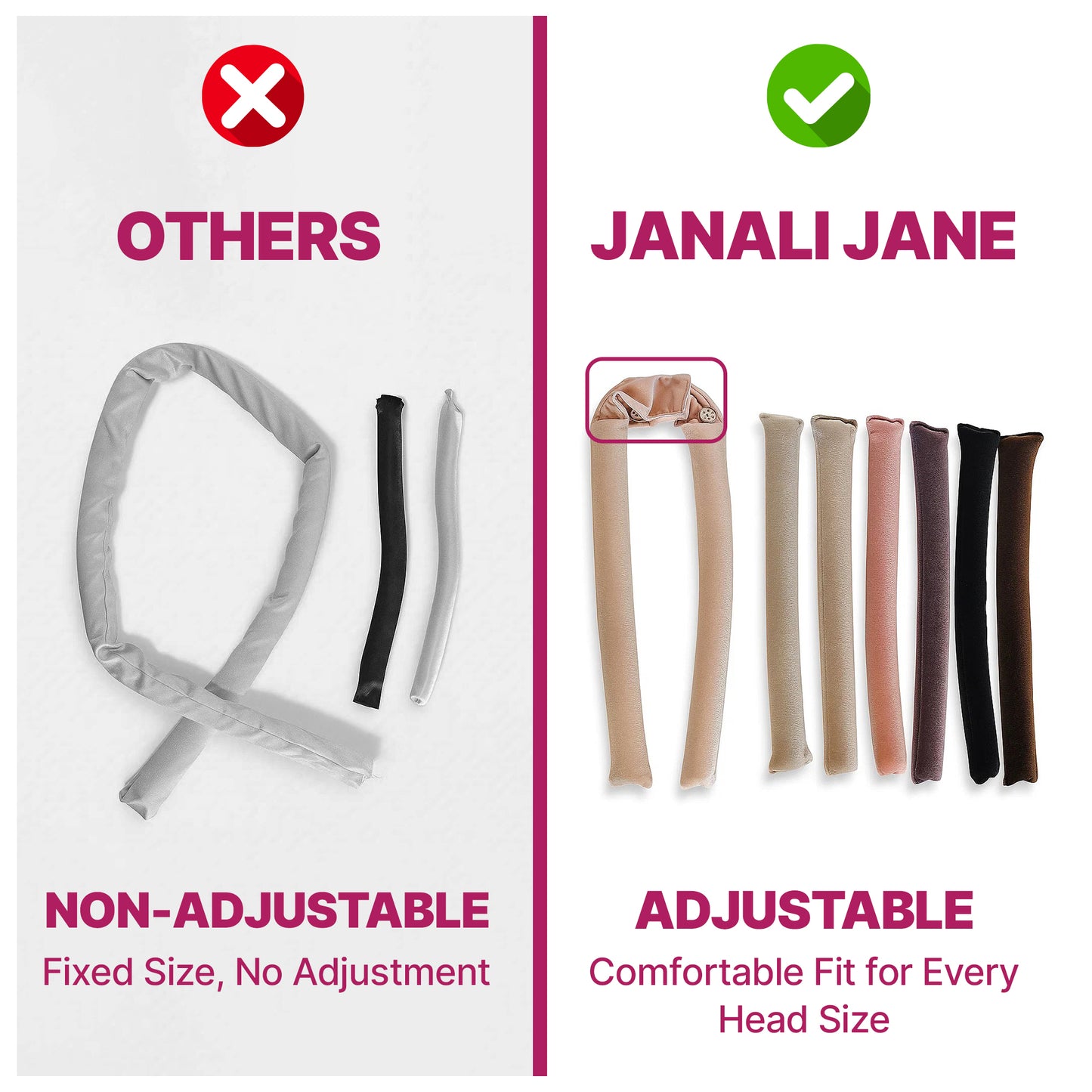 Luxury Heatless Hair Curler Set  JANALIJANE®